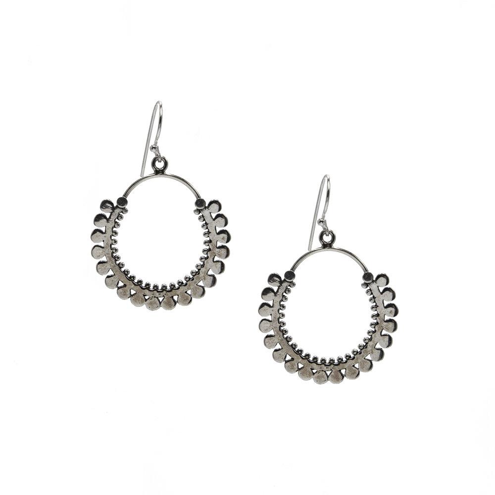 Summer Earrings in Sterling Silver by Rock+Road | Vista Natural ...